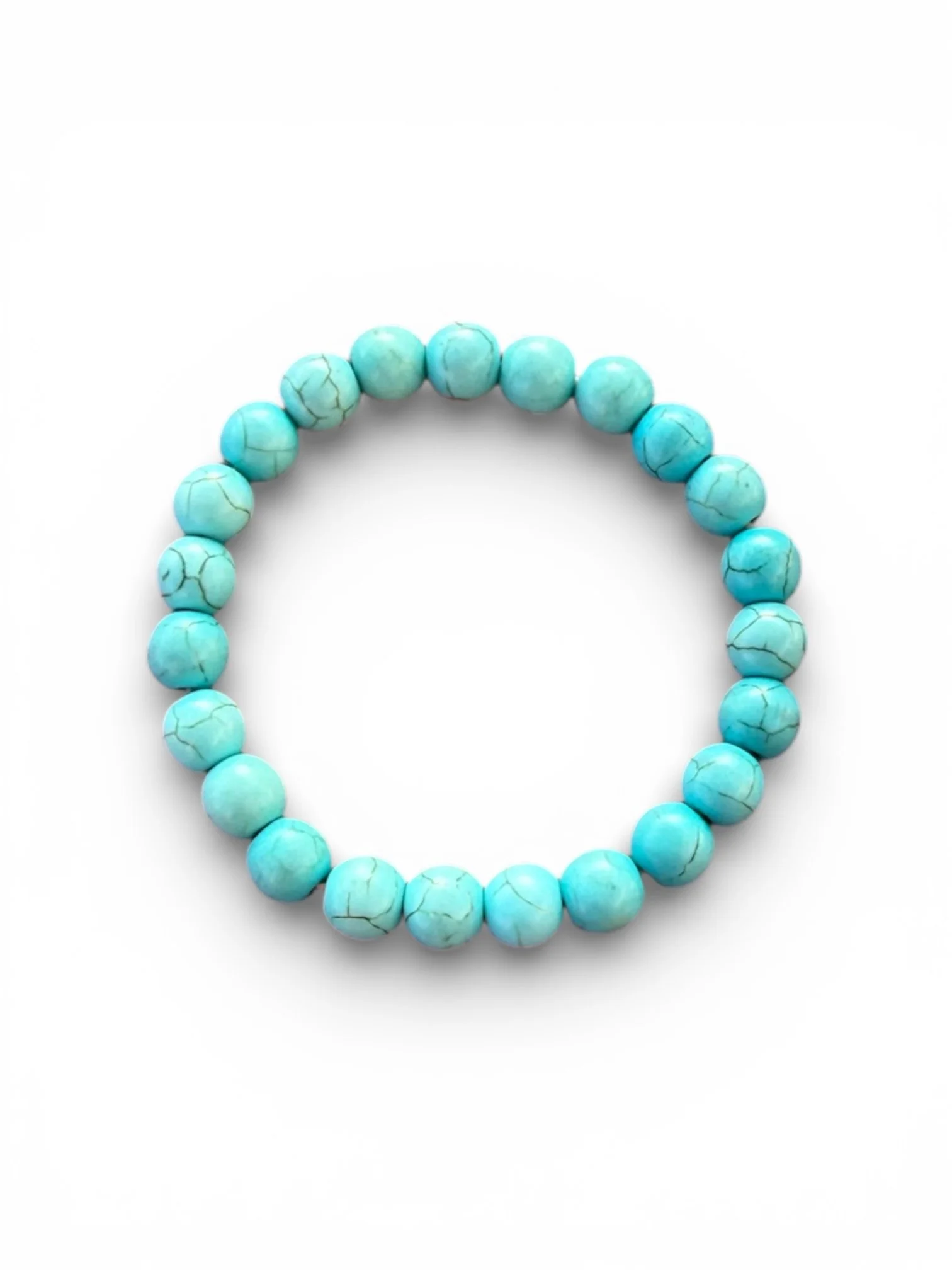 Tranquil Elegance Blue Howlite Bracelet