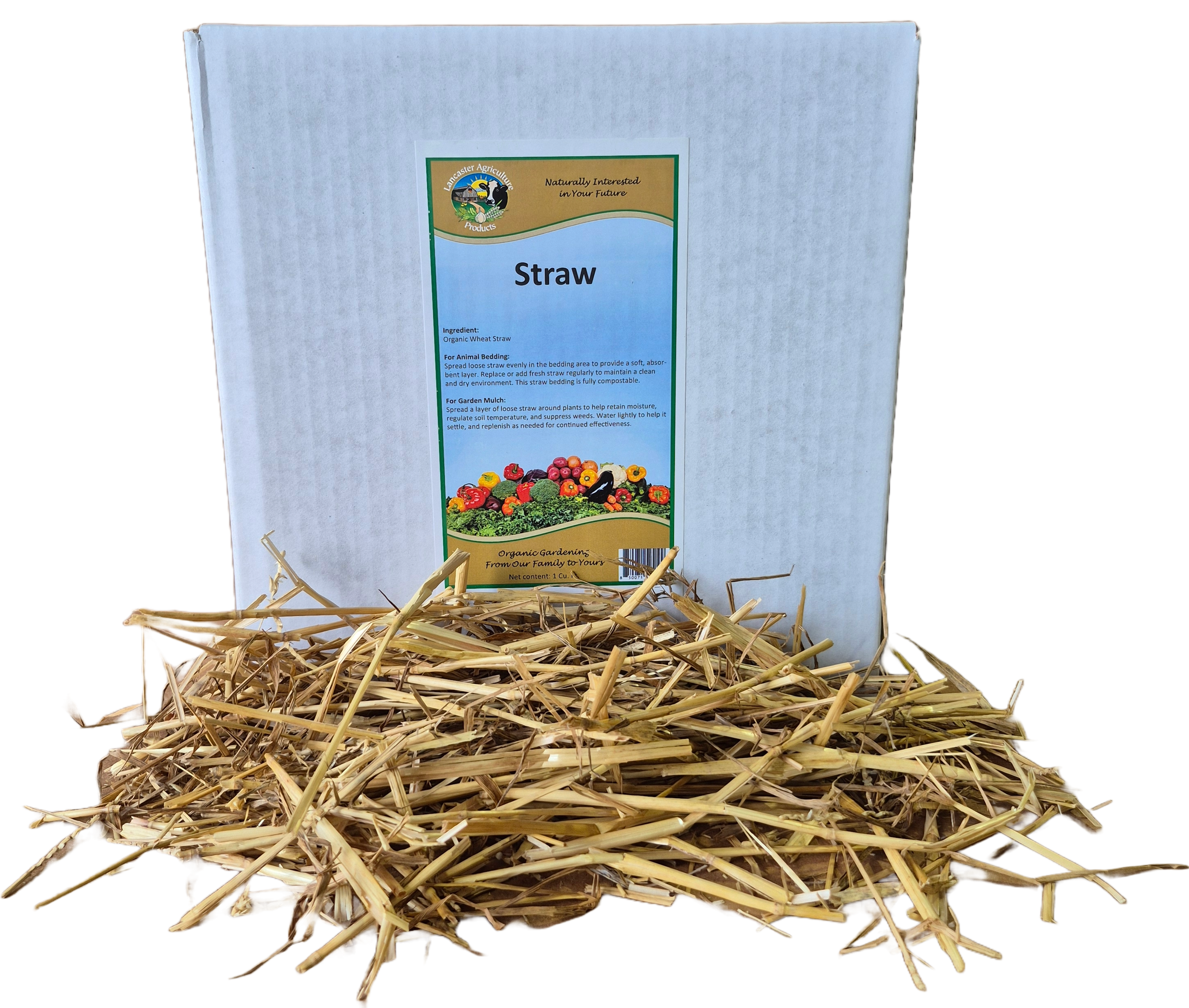 Wheat Straw (Loose) 1 Cu. Ft.