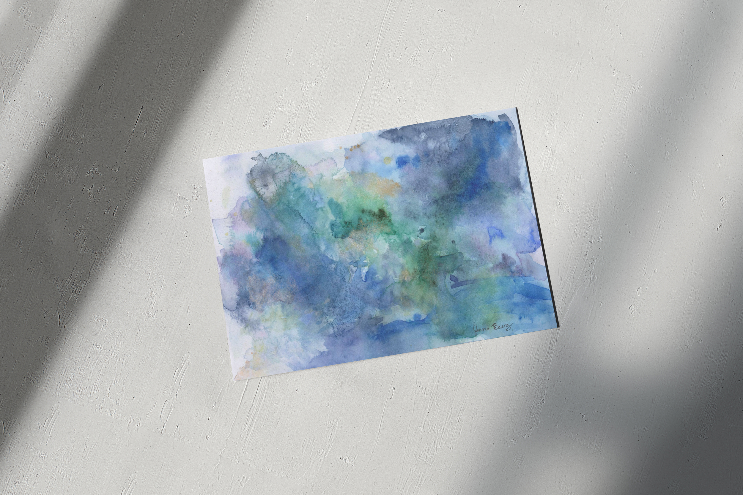 "Psalm 139:7" Archival Quality Art Print