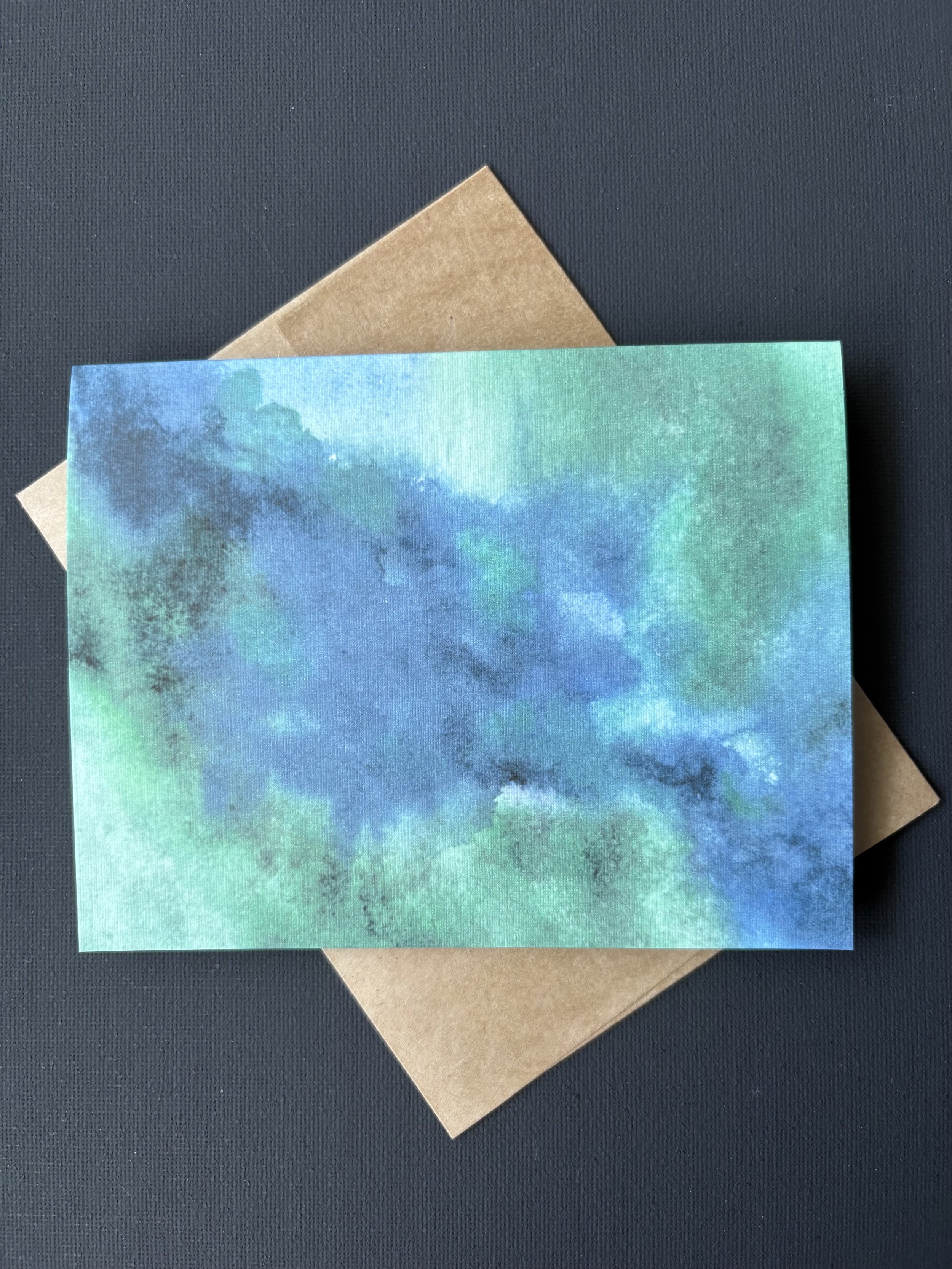 Green Pastures, Still Waters | Watercolor Cards