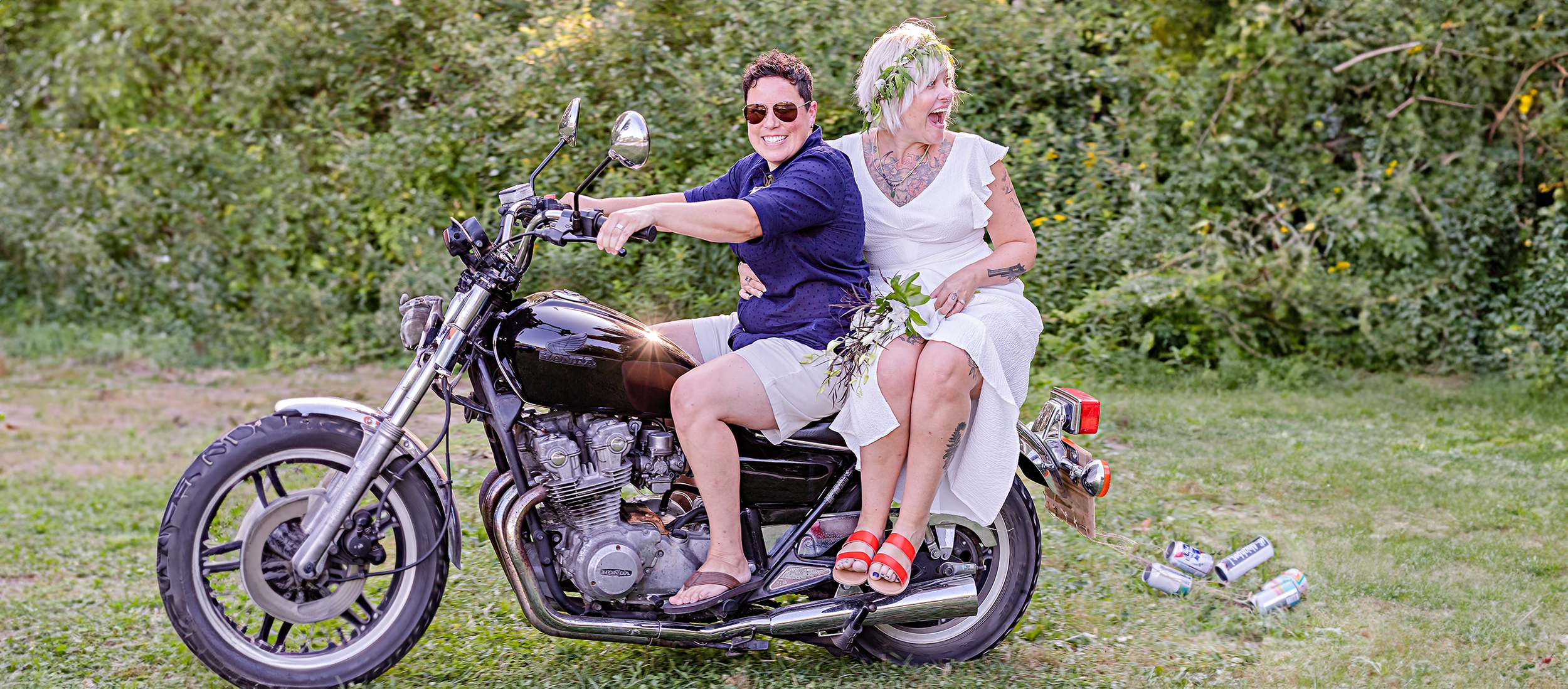 LGBTQ wedding portrait shot by a New Hampshire photographer