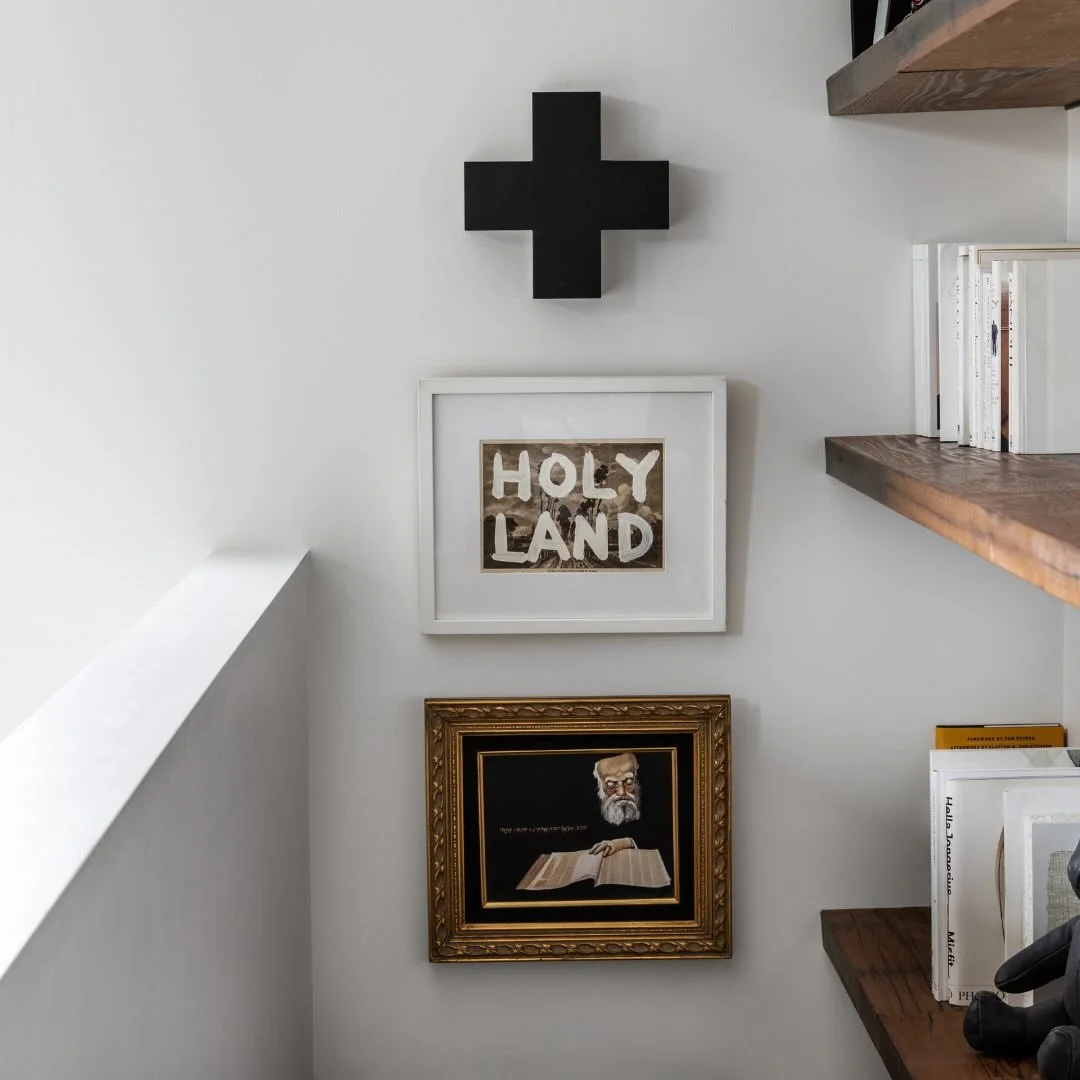 My own quiet corner with a few pieces that matter to me. 

#theinbetweenstudio, #faithjourney, #spiritualgrowth, #christianart, #thecross