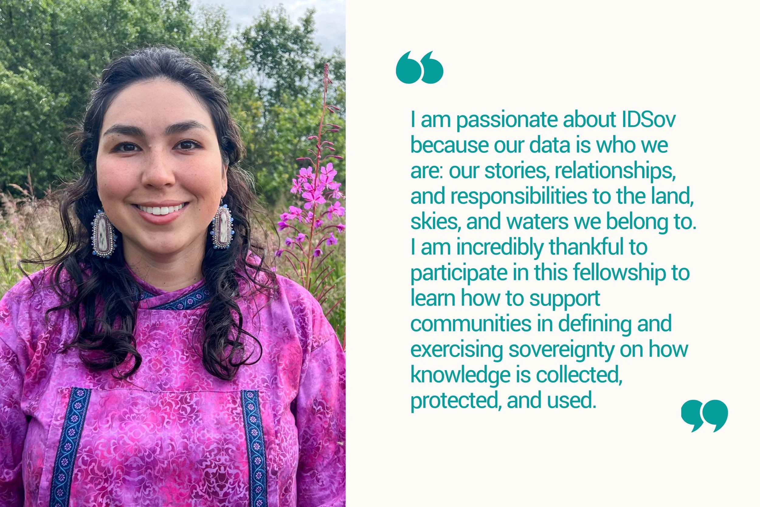 April Tan'gerpak Hostetter (Yupiaq/Yup'ik; Igiugig Tribe)