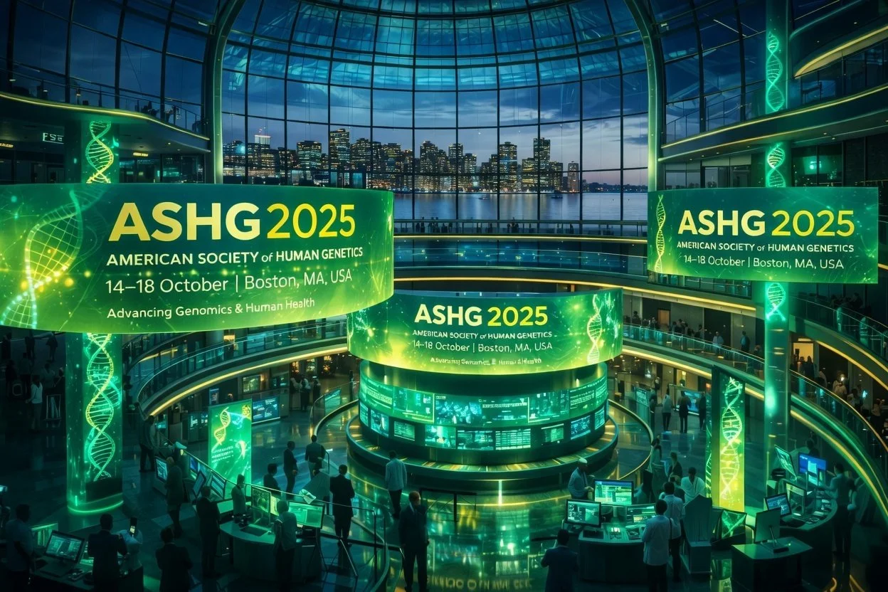 Our team at the Annual Meeting of the American Society of Human Genetics in Boston