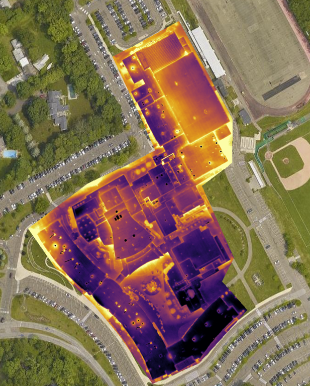 JJC Drones - Staples High School Thermal Roof Scan