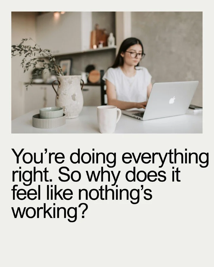 You&rsquo;re showing up.
You&rsquo;re posting consistently.
You&rsquo;re doing what you&rsquo;ve been told should work.

And still, it feels like nothing is really changing.

This is usually where brands start questioning everything.
The platform, th