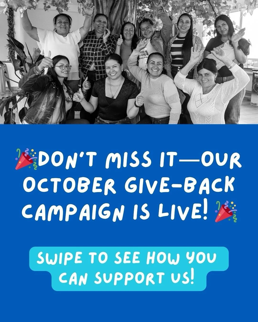 π SANA’s first-ever October Give-Back Campaign runs until Oct 31 π
This month, every sip of coffee can help change a life.
β Swipe through the slides, find your favorite roaster or café, and support SANA by purchasing the selected it