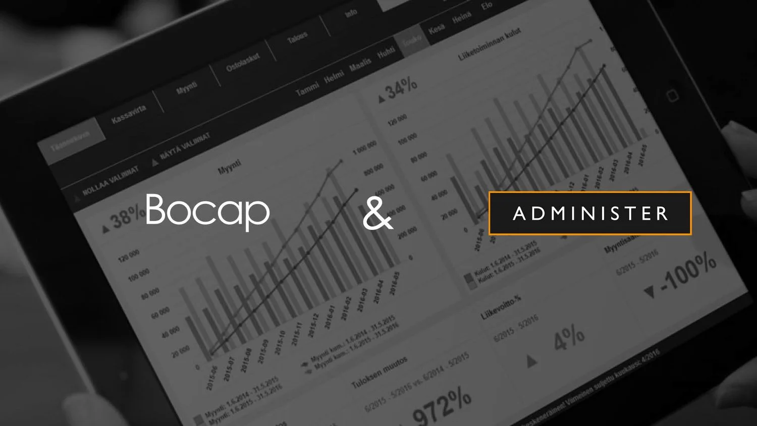 Bocap sijoittaa 5Meur sähköisen taloushallinnon edelläkävijään Administeriin
