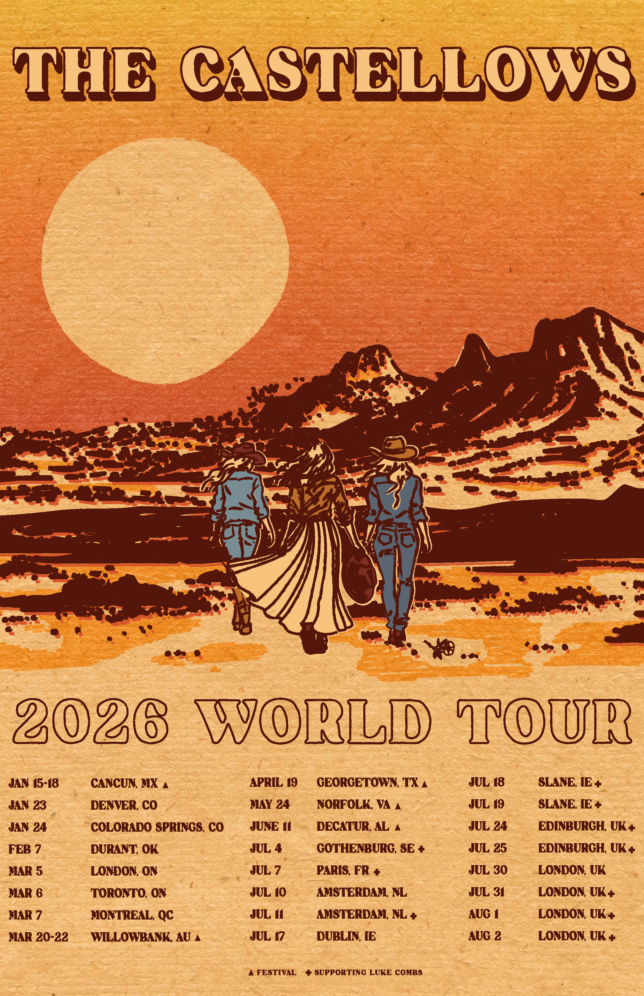 A colorful poster for a Halloween music event featuring The Mo- Rats, held on February 14, 2025, at Thunderbird Music Hall with advanced tickets costing $15 and $17 at the door. The poster has two rats holding a slice of pizza, with a red heart and pink rays in the background.