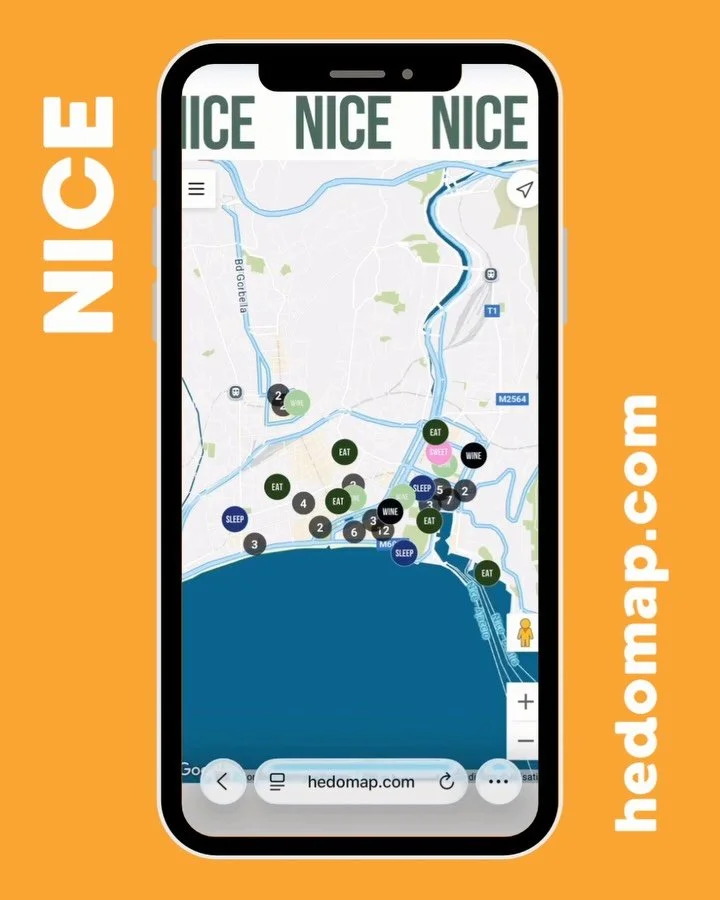 Explore #Nice with Hedo ! 💛