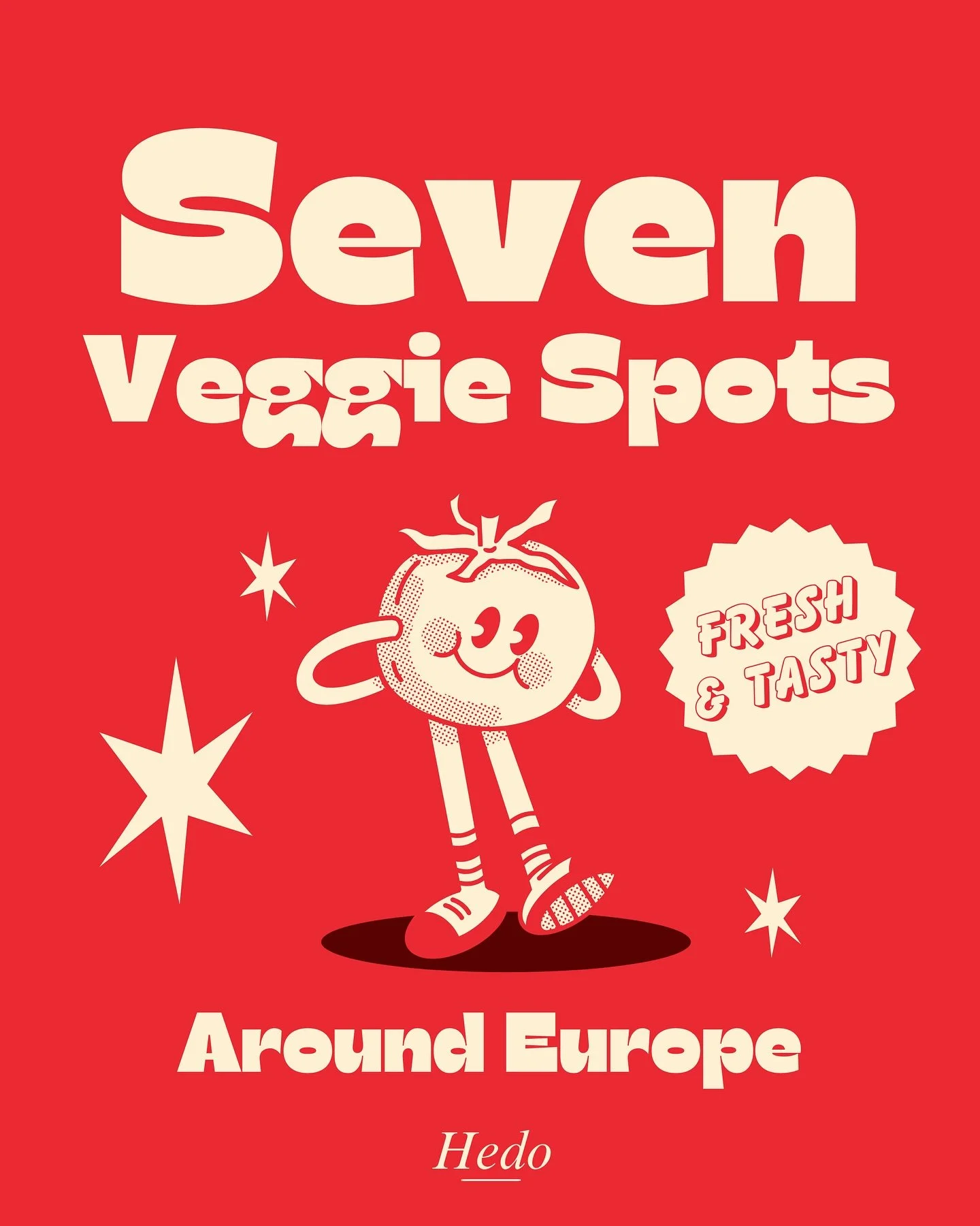 VEGGIE IS SEXY 🍆
Swipe for our fav veggie picks in Europe ➡️