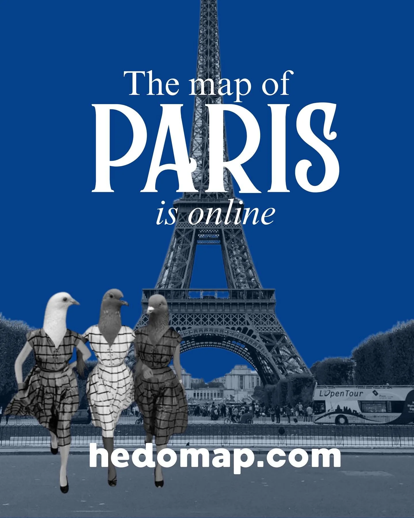 And finally&hellip; The map of #Paris is out ! 💙
Link in bio ! Enjoy !! 🫰🏻