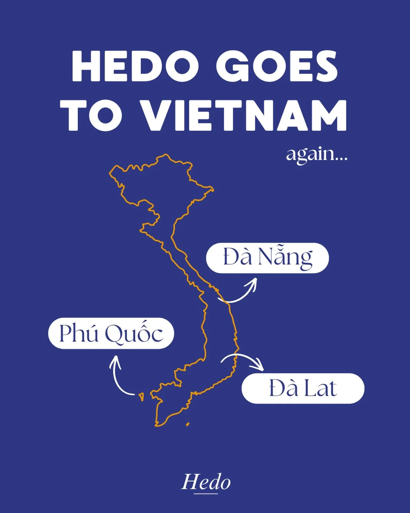 After Hanoi and Saigon, Hedo&rsquo;s back in Vietnam with three fresh gourmet maps. Enjoy!

#phuquoc #vietnam #danang #đ&agrave;lạt