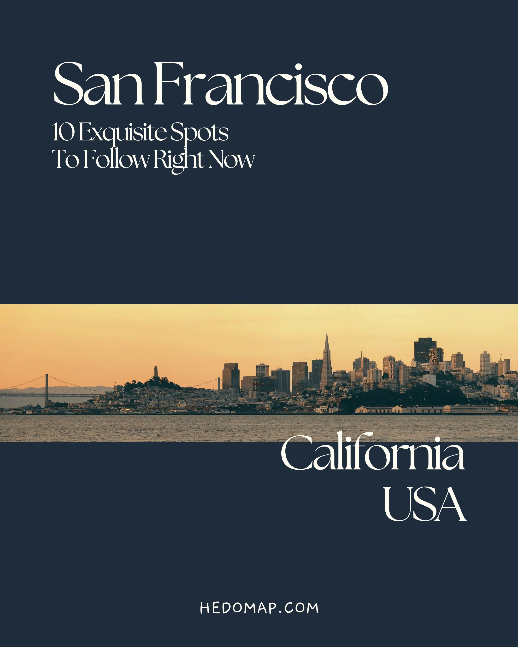 One of the biggest map releases is just around the corner. In the meantime, check out these 10 gorgeous spots. #sanfrancisco