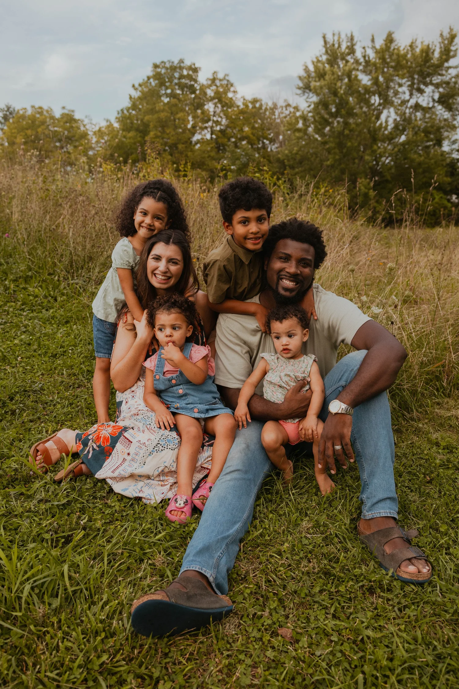 Emmanuel Cuffee and family