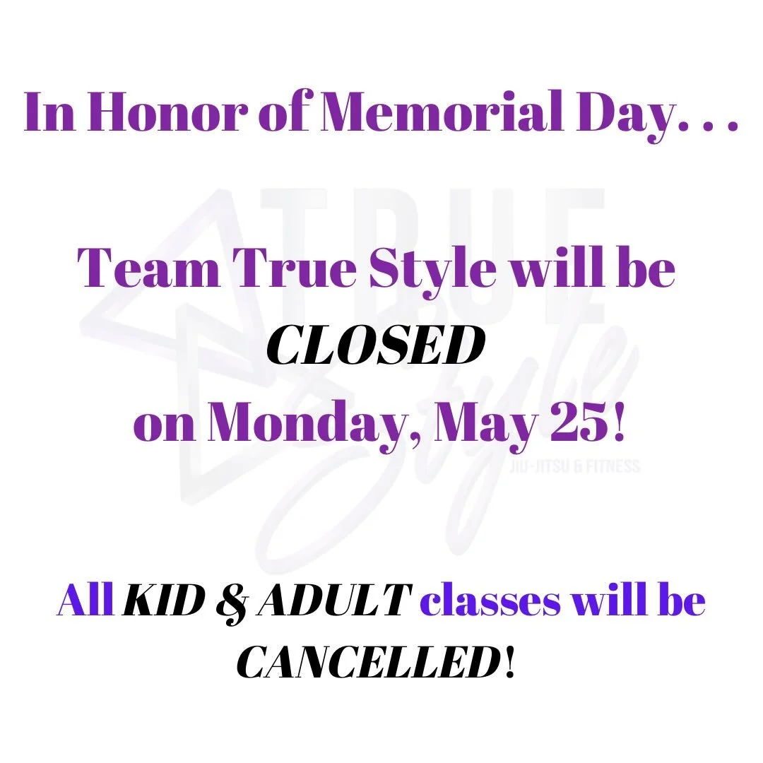 Team True Style will be CLOSED Monday, May 25 in honor of Memorial Day 🇺🇸

Normal schedule the rest of the week leading up to and after Memorial Day! Enjoy your day off 😎

#memorialday #teamtruestyle #holidayschedule #highlandpark #highwood