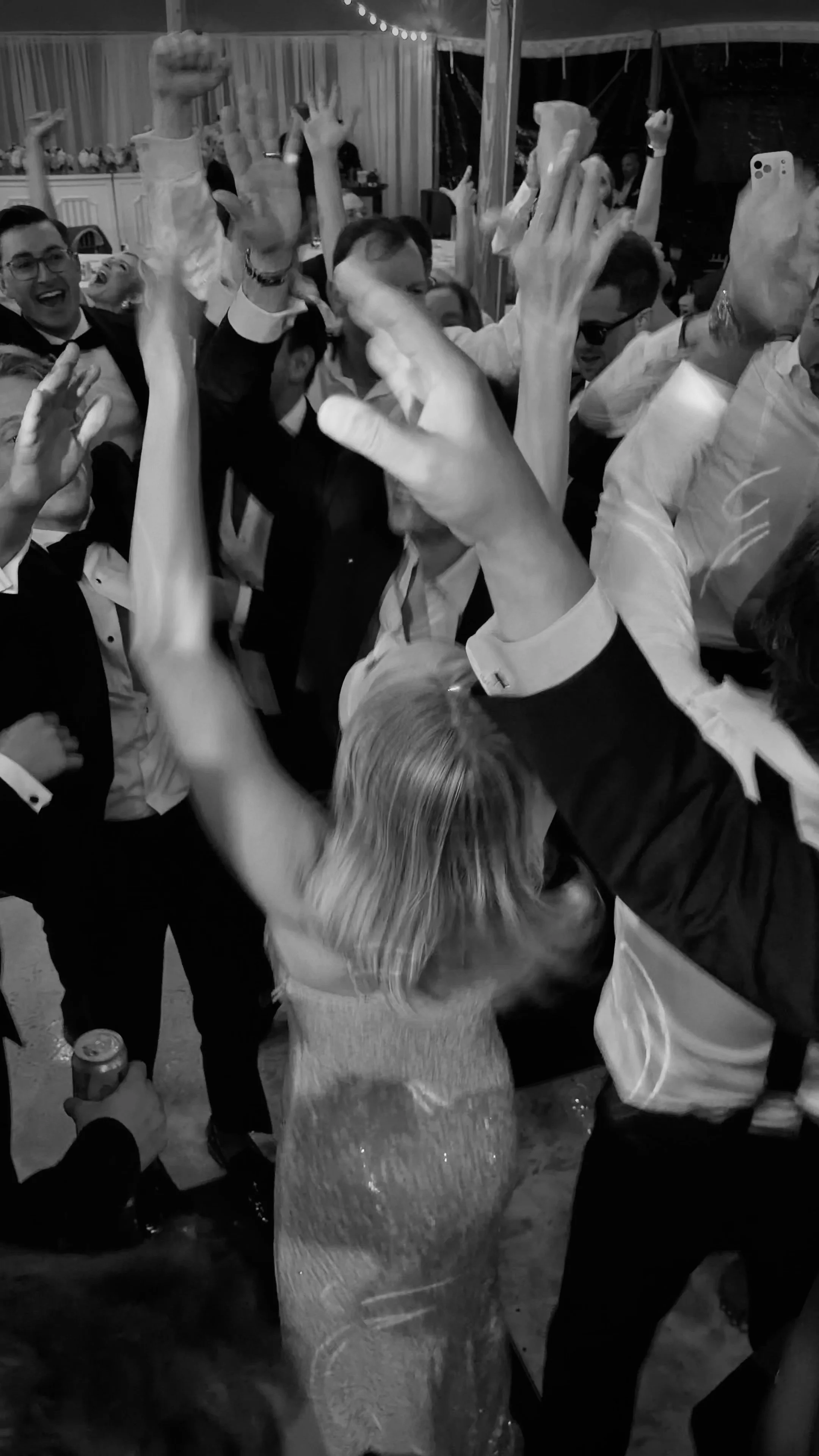reception for a luxury wedding at bald head island by wilmington content co - content creator in north carolina