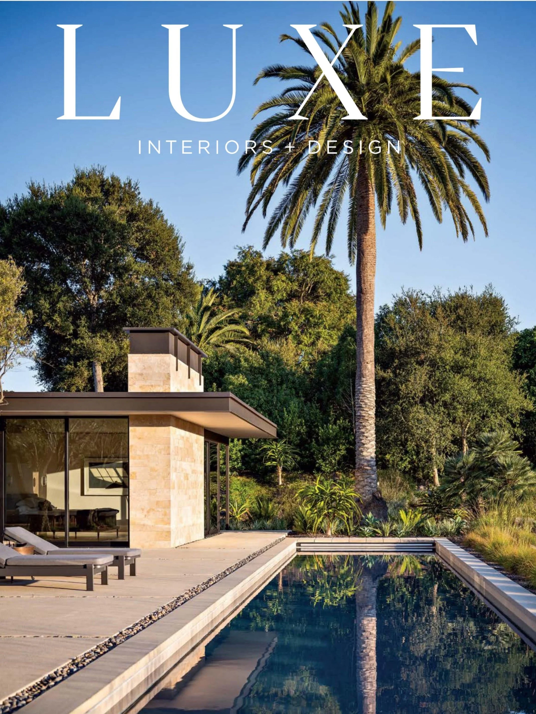 LUXE Interiors & Design July/Aug 2025 — Lotus Cabinetry (cover story "All Aligned")