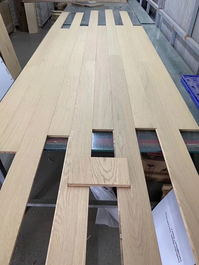 Custom French White Oak Floor
