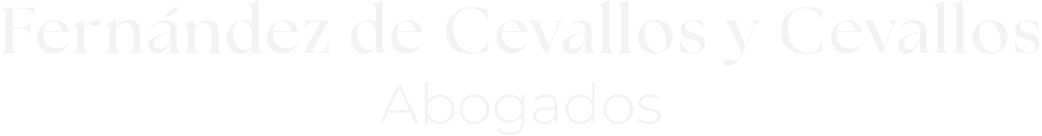 Fernández de Cevallos y Cevallos Abogados