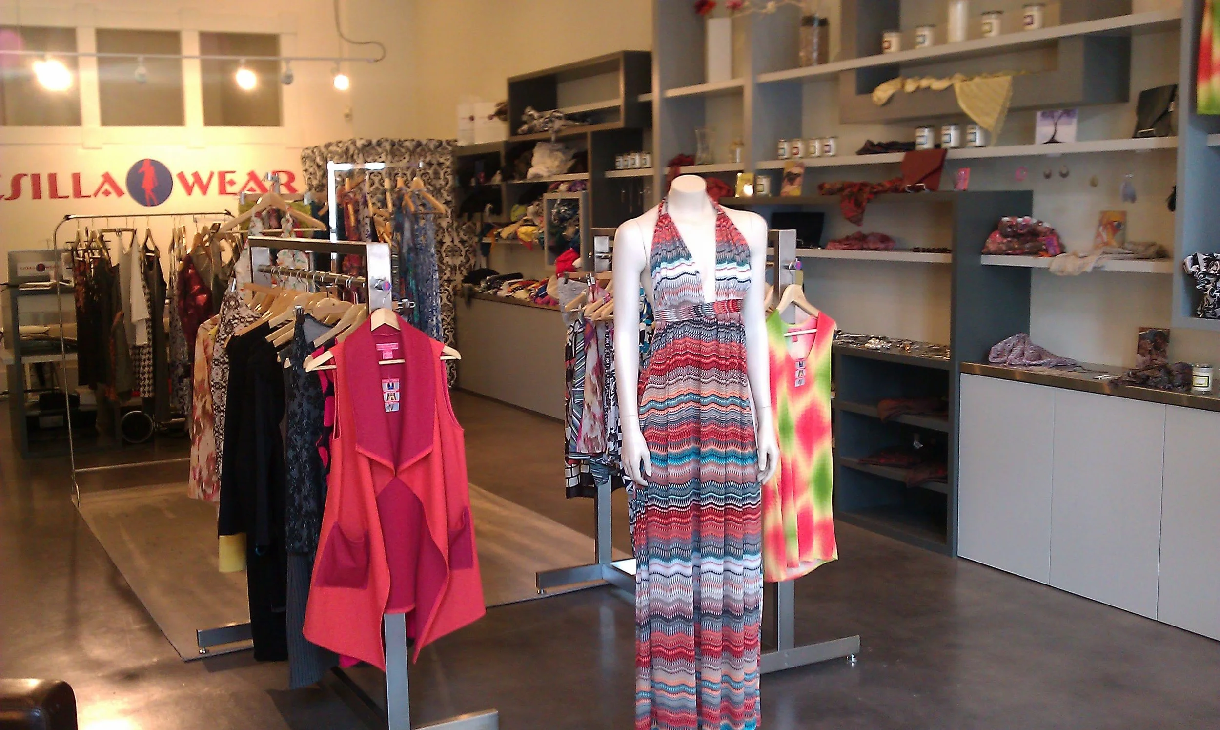 2012, Soon after opening Csilla's boutique downtown Austin