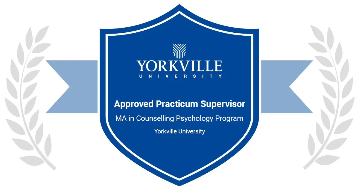 Yorkville University Badge for Approved Practicum Supervisor, Julie Thomason