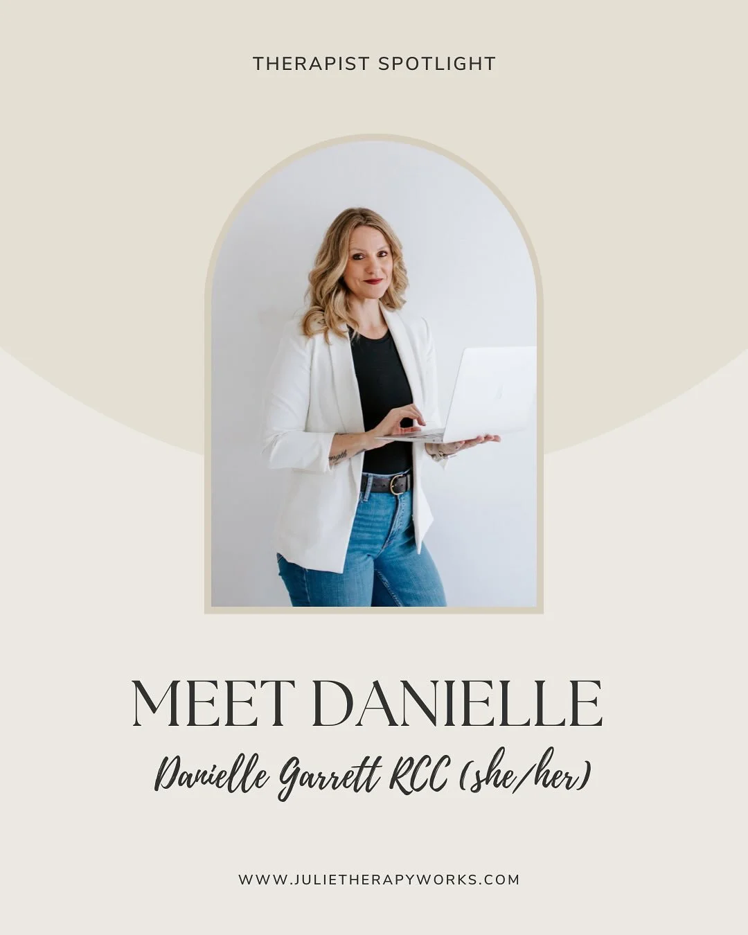 Meet Danielle, a warm and compassionate therapist offering virtual counselling for youth, adults, couples, and families across British Columbia. 

Danielle is particularly passionate about supporting new mothers through the challenges of motherhood.

