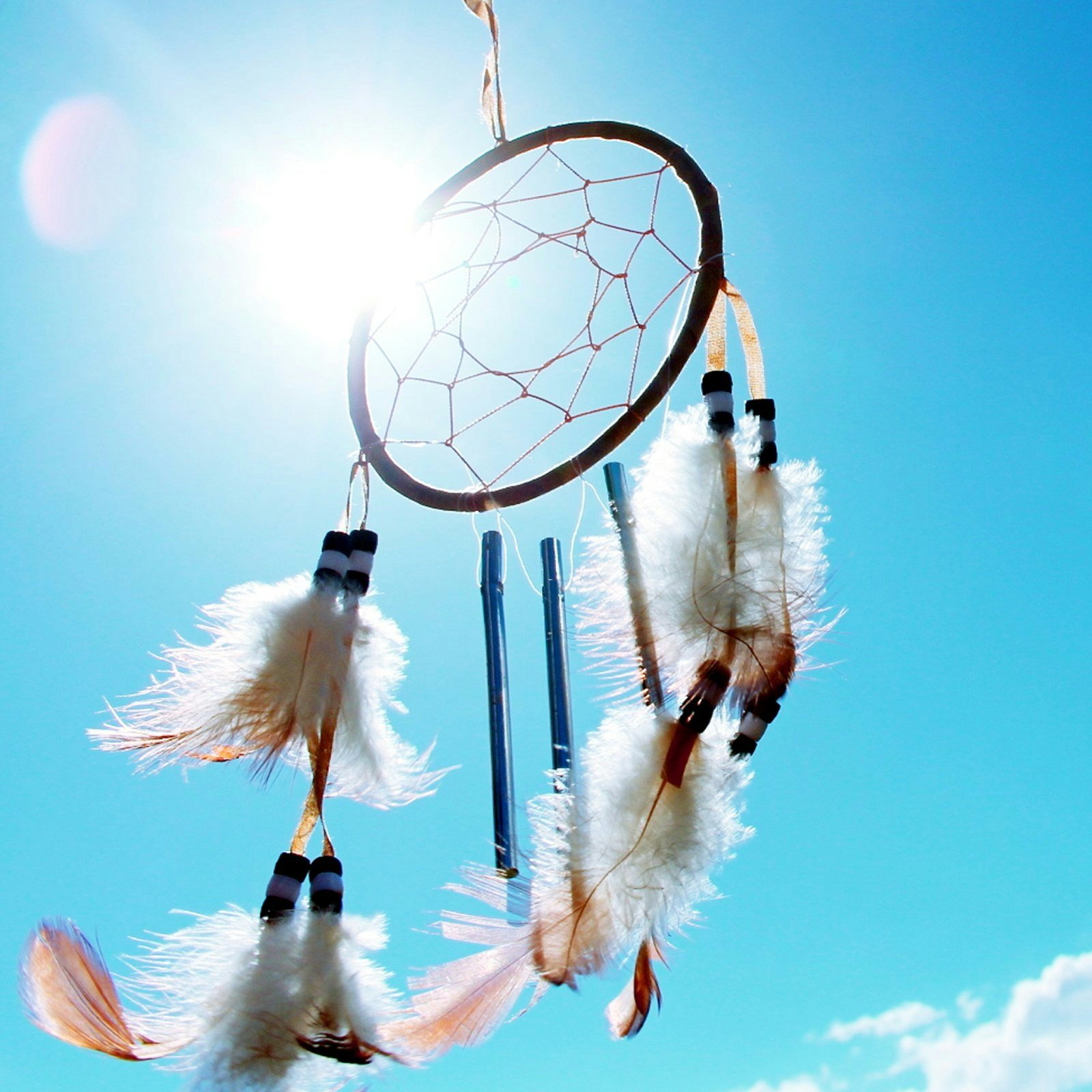 Dreamcatcher hanging in sunlight in a Therapy session in-person Chilliwack BC Canada