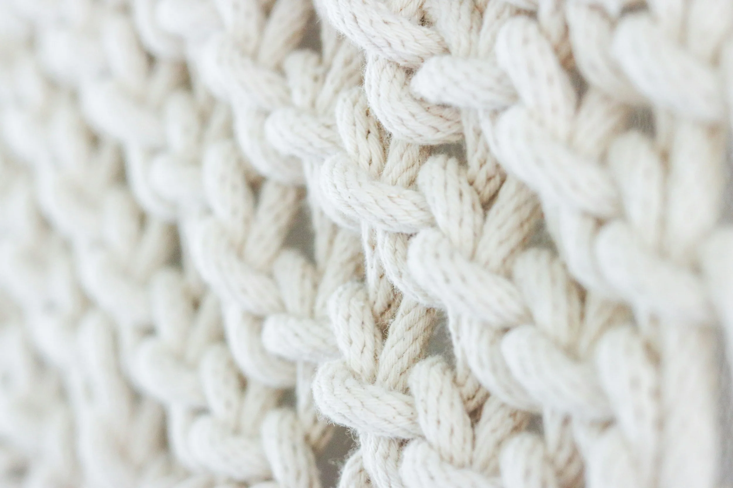 Cream coloured woven texture