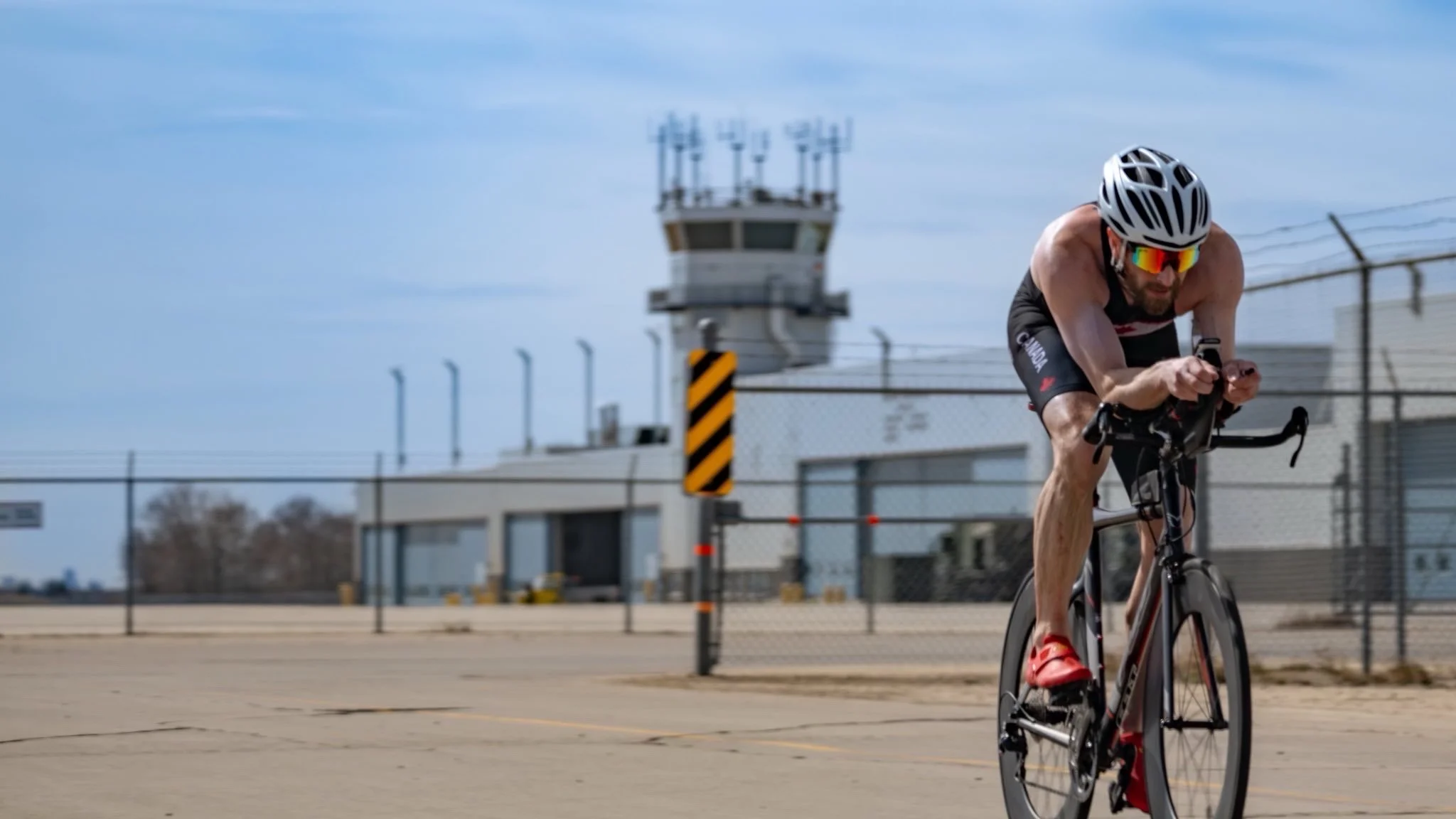 Deputy Race Director, Capt Col Munson, competing on 2024 Beat-the-Base