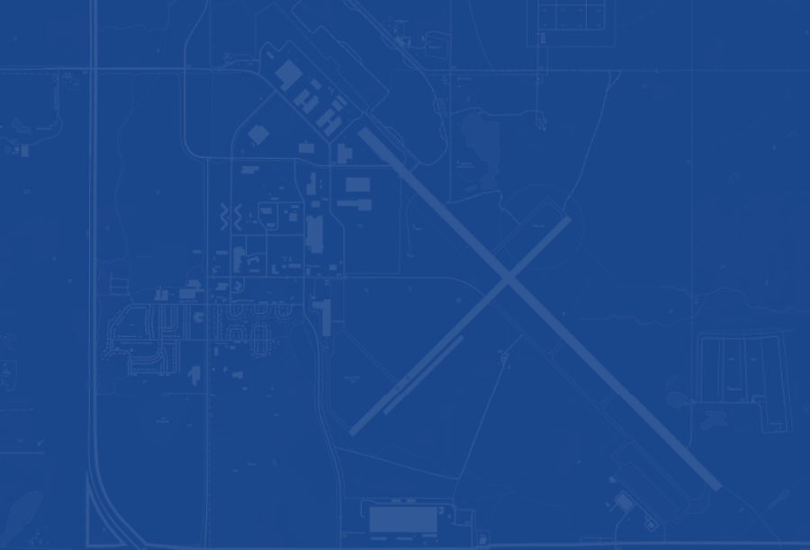 blue background map of base