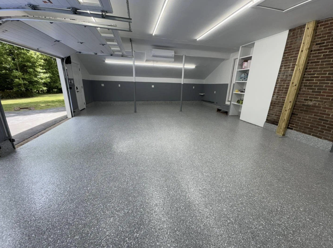 Garage Floor Options in Connecticut: Epoxy Coating vs Paint, Sealer, Tile, and Mats