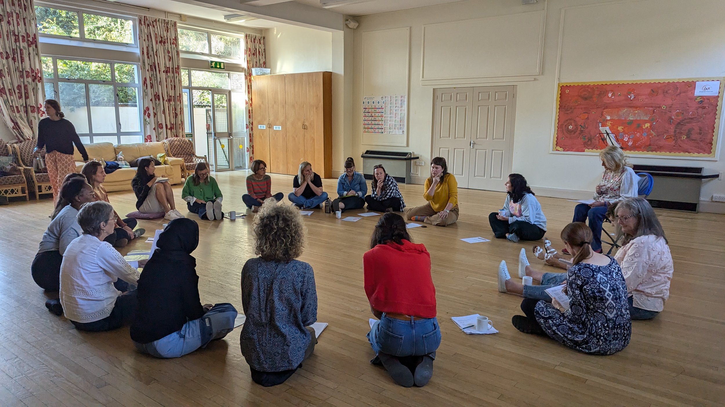 Lullaby choir rehearsal