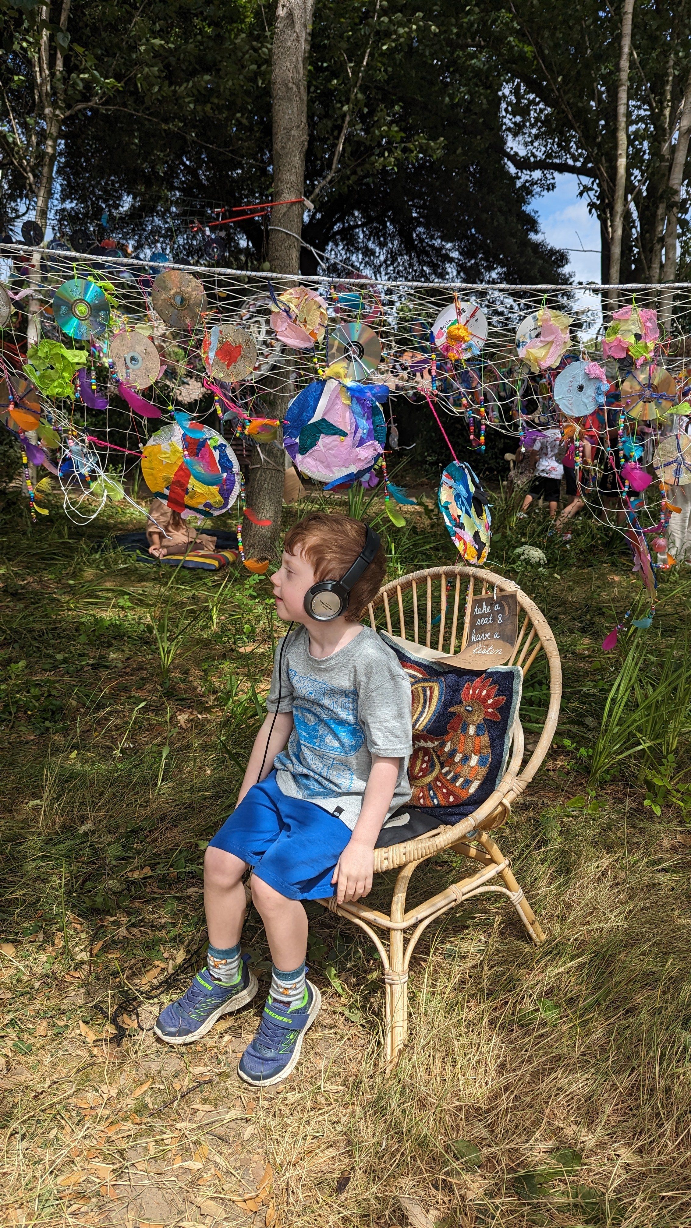Installation at Children's day