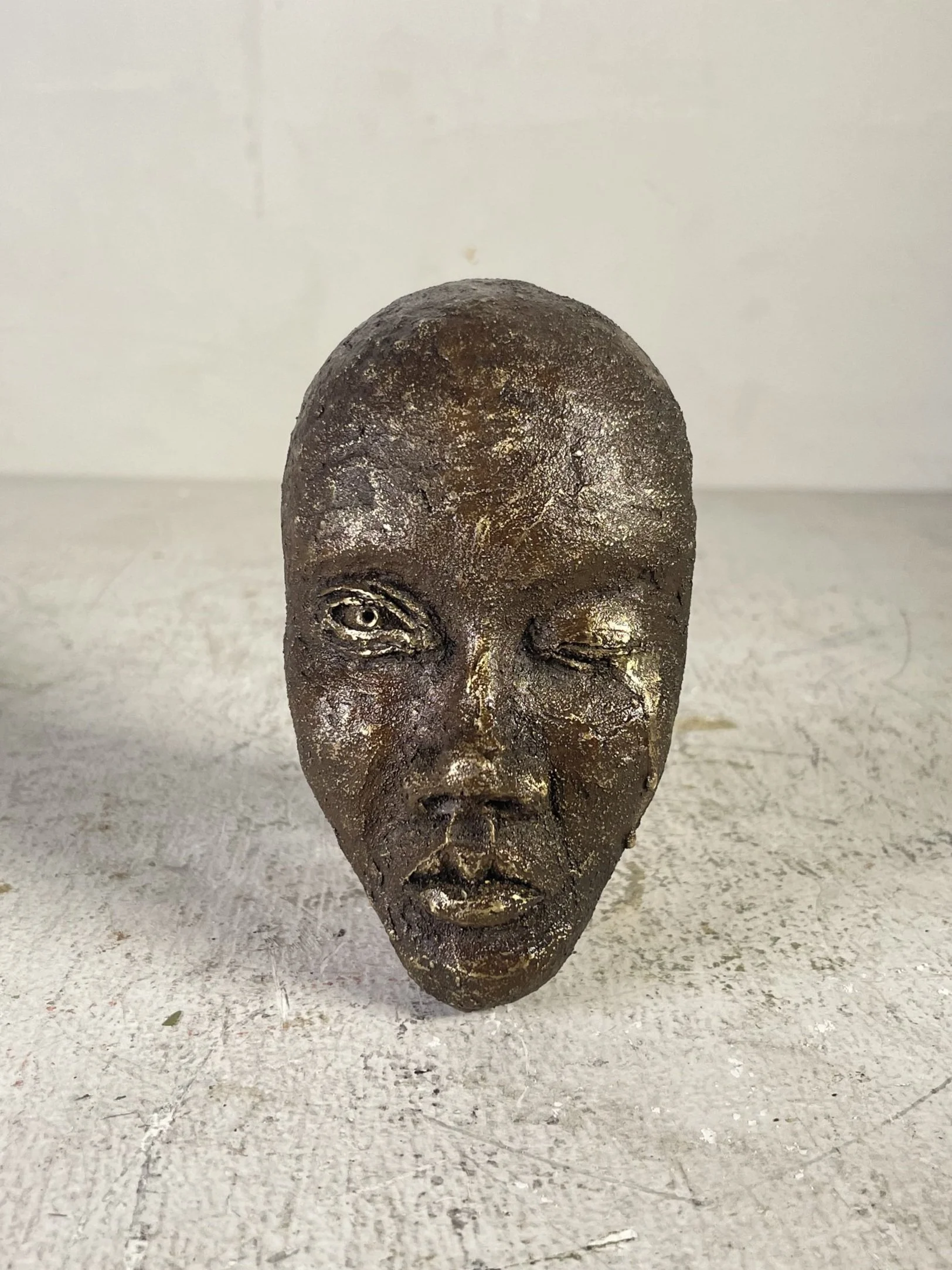 Ambivalence / 
cast bronze / 
7 3/4" x 3 1/2" x 2 3/4"