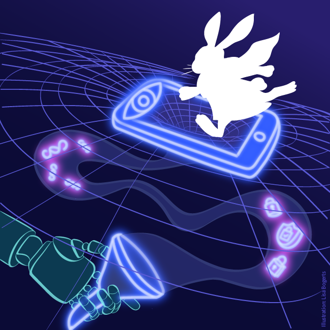 Illustration Digitale Kulturen... kontrollieren und automatisieren (Lisa Bogerts)