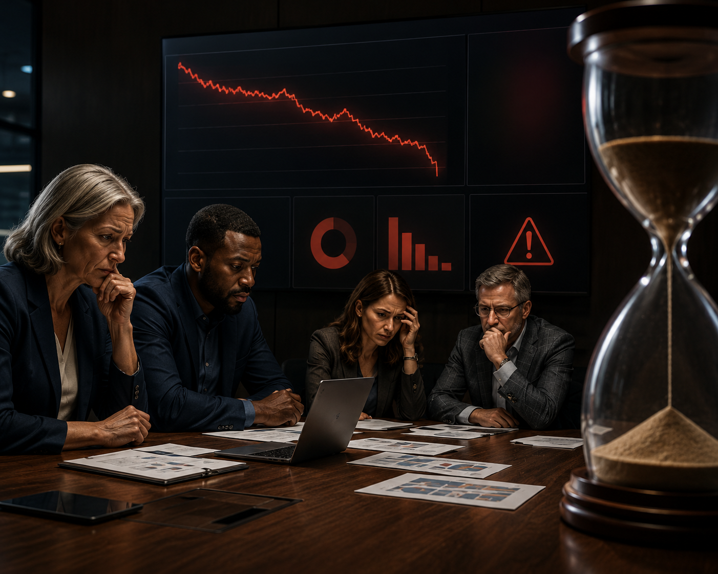 Leading Through Uncertainty: The Cost of Waiting