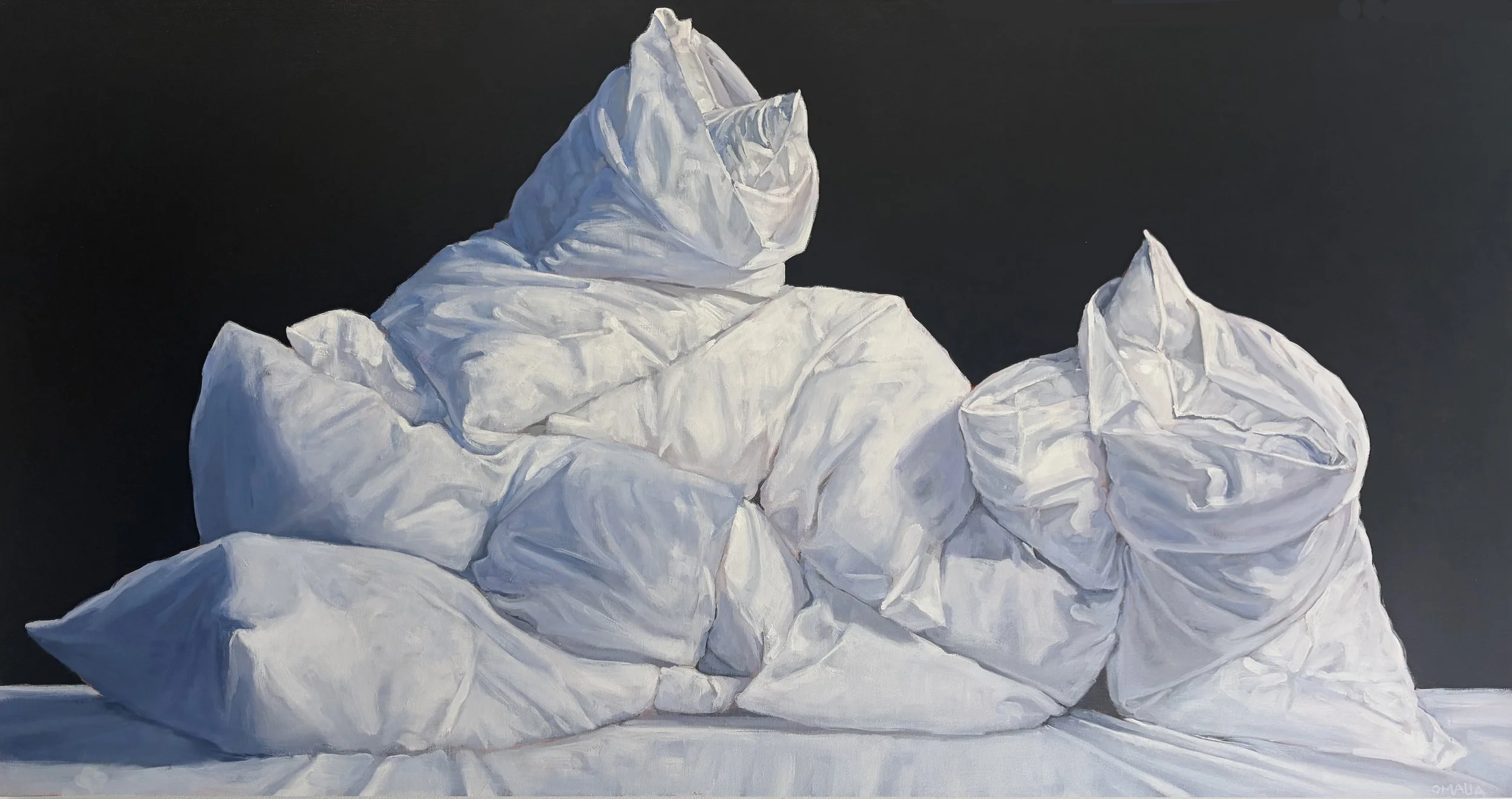 The Long Day, Oil on Canvas, 36 x 72"
