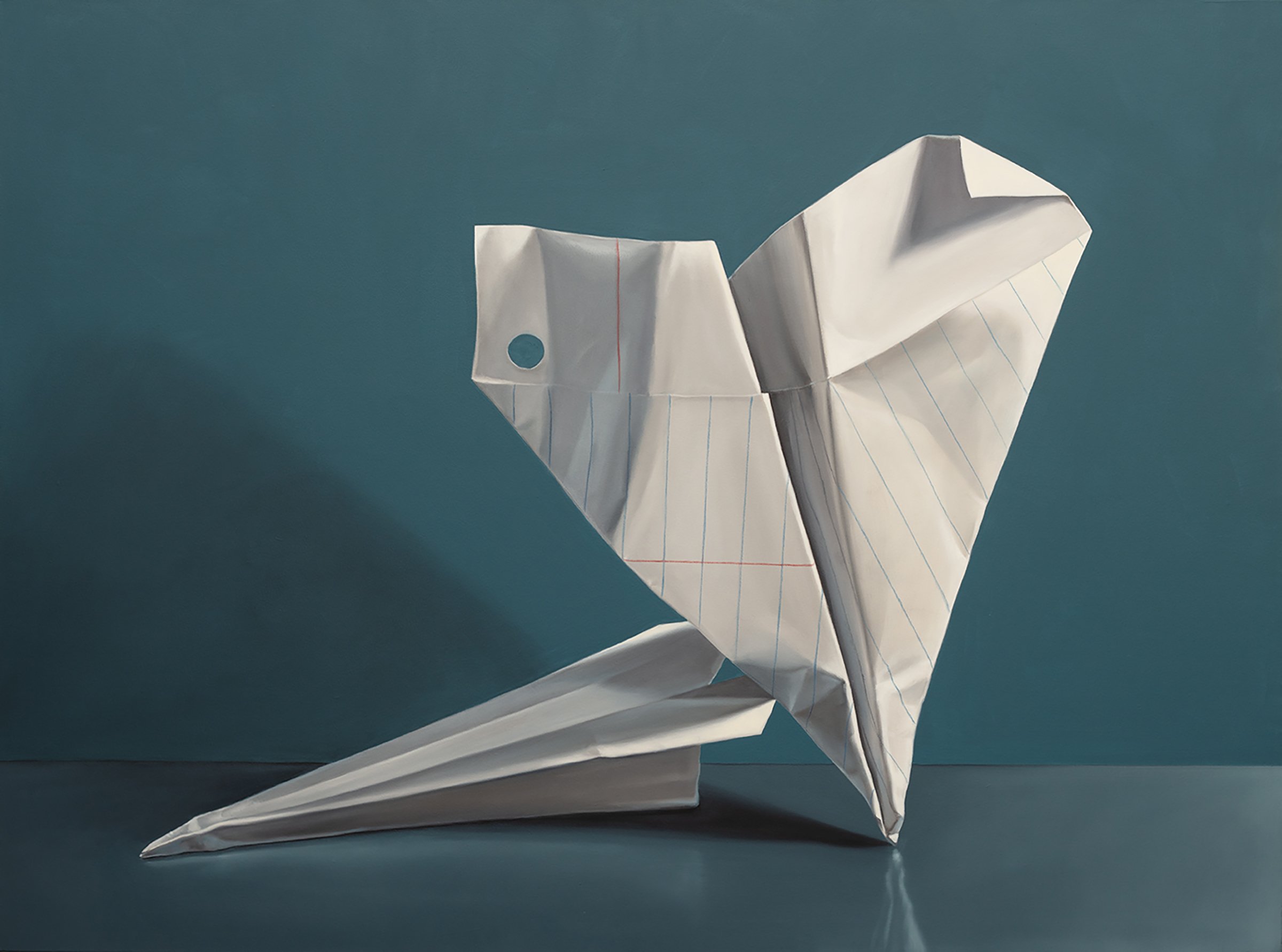 Tango In Teal | Oil on Canvas | 40 x 40"