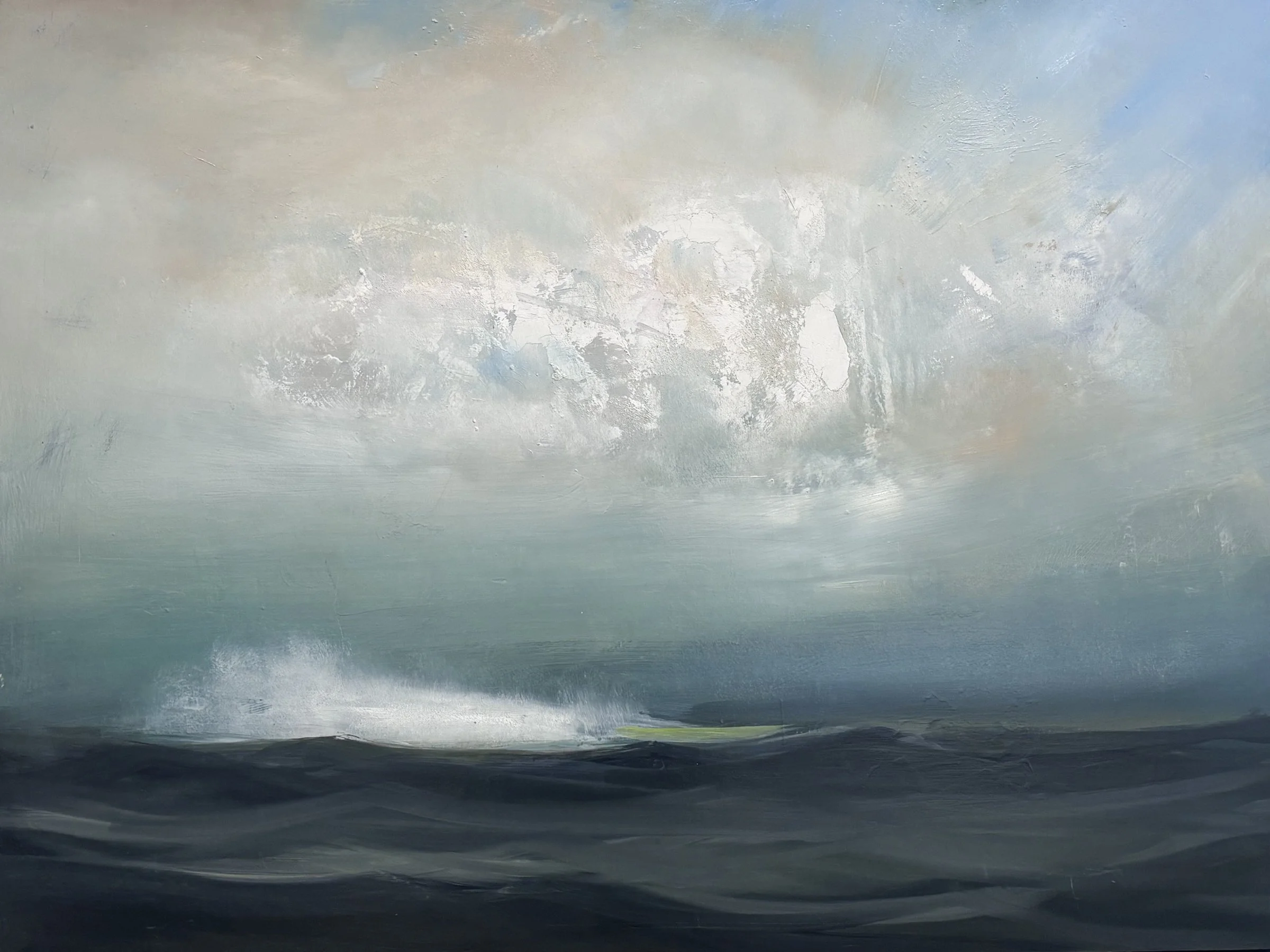 Five Miles Out, Oil on Panel, 30 x 40"
