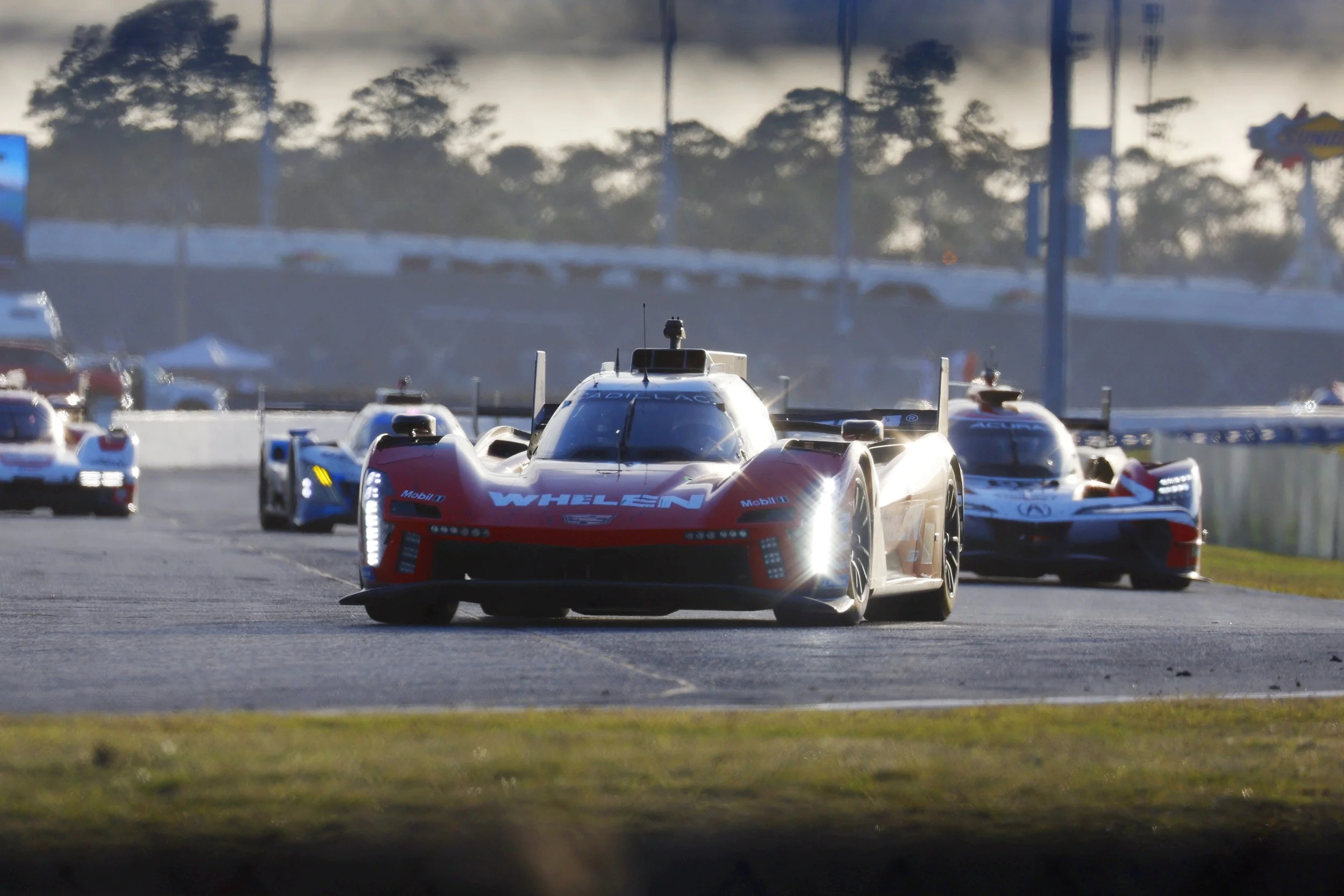 Team Whalen race car competes at the Rolex 24 Hours Daytona