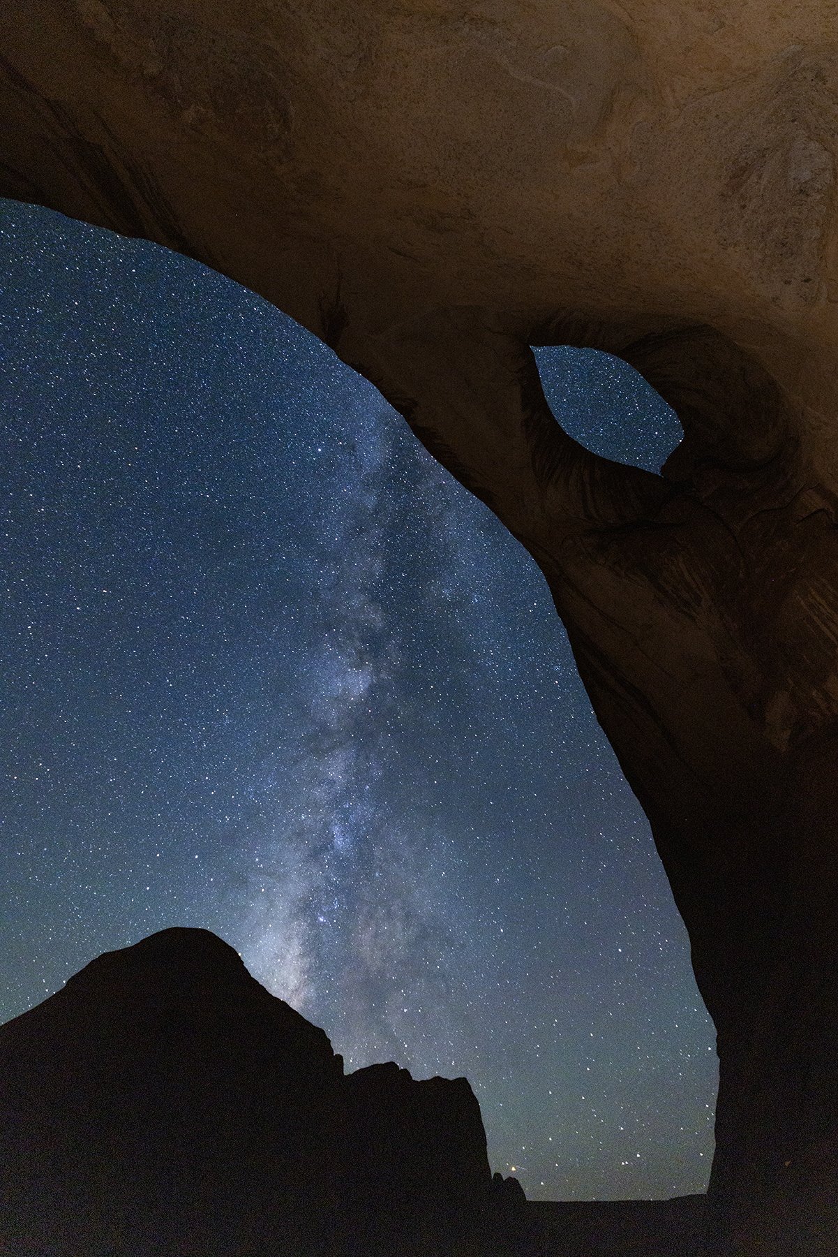 Night Sky photograph in Monument Valley in the Navajo Nation
