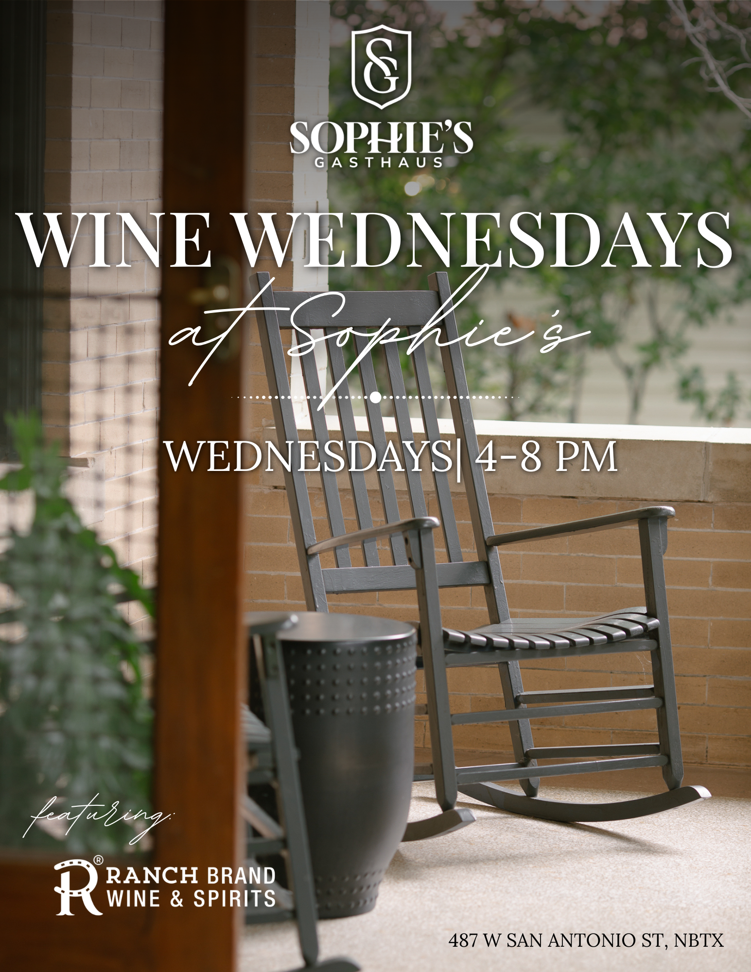Wine Wednesdays with Ranch Brand Wine and Spirits