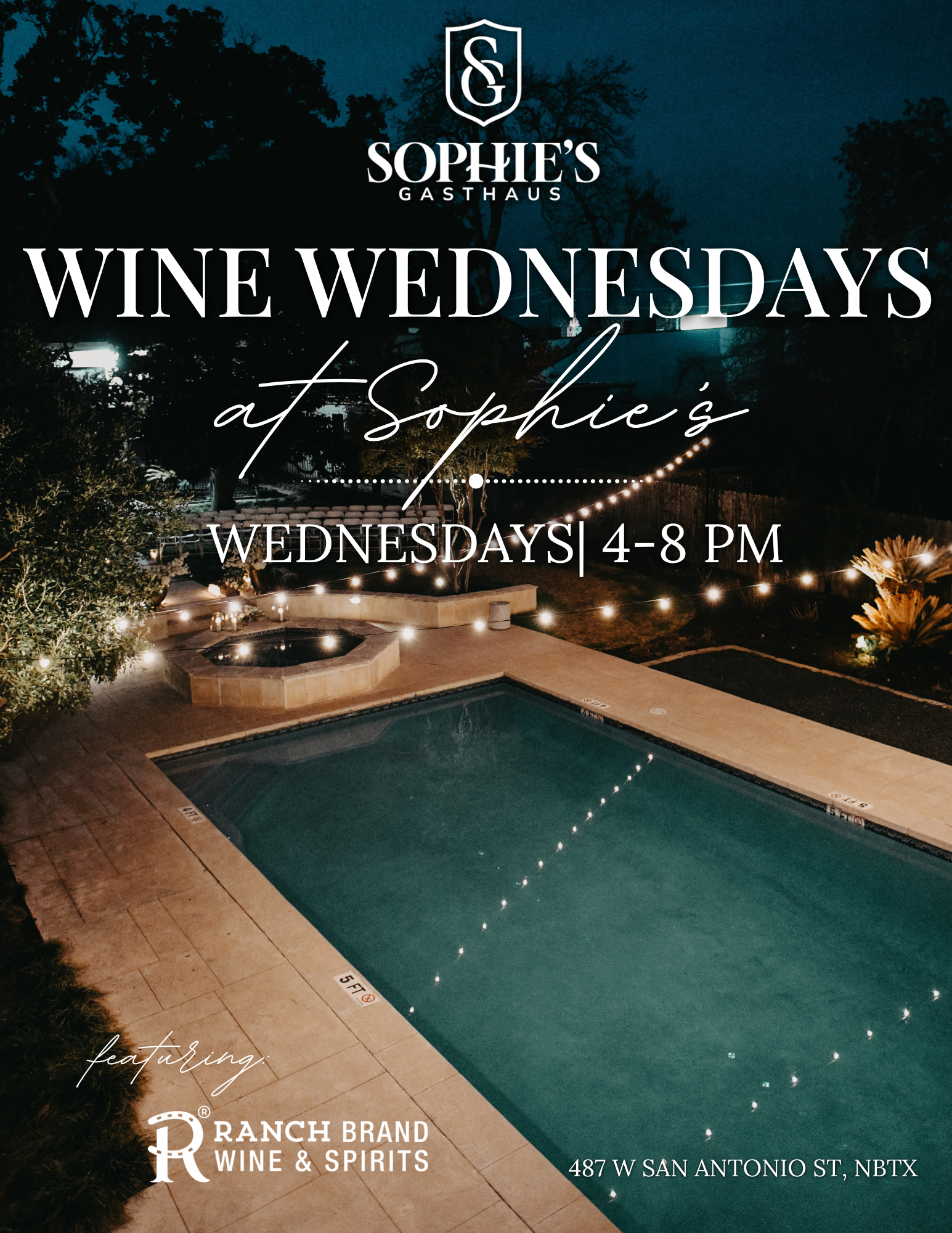 Wine Wednesdays with Ranch Brand Wine and Spirits