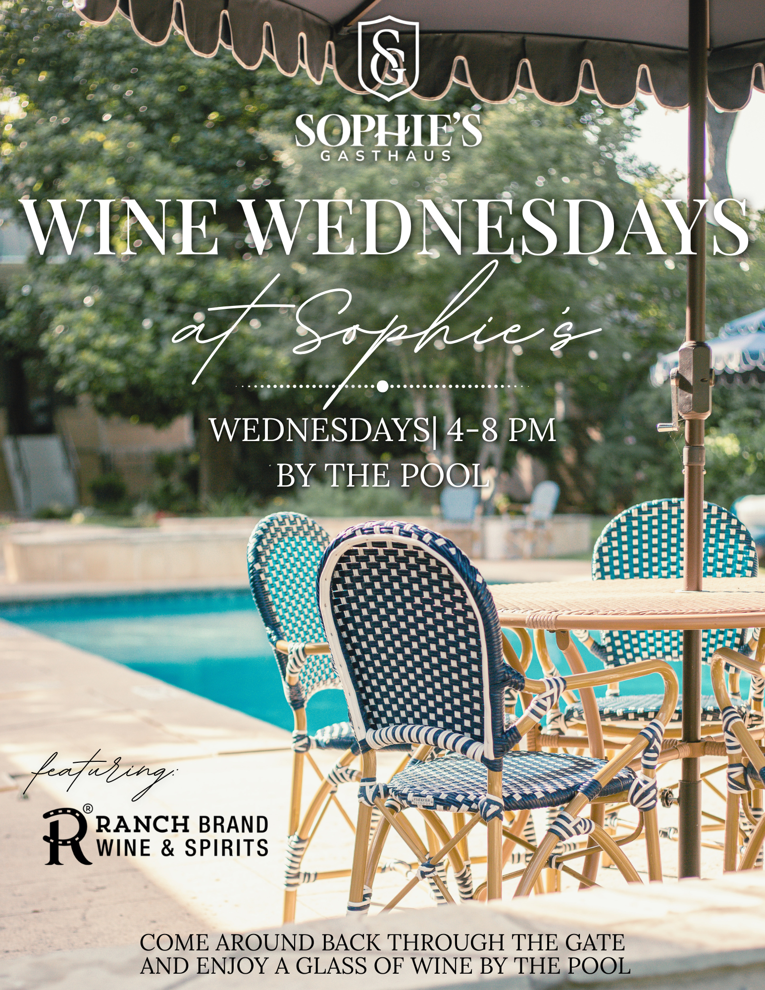 Wine Wednesdays with Ranch Brand Wine and Spirits