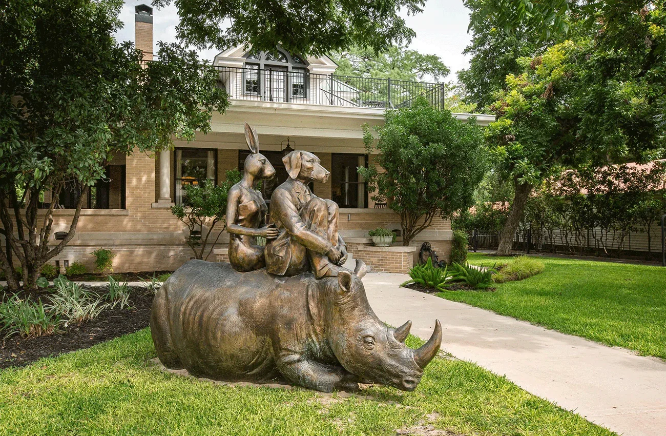 Rhino Wild Ride at Sophie’s Gasthaus, Texas