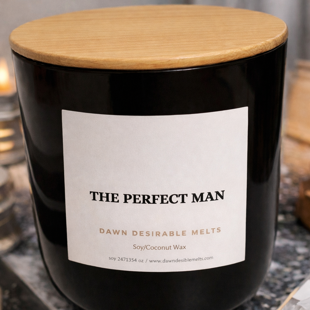 Luxury Candles Black Jars