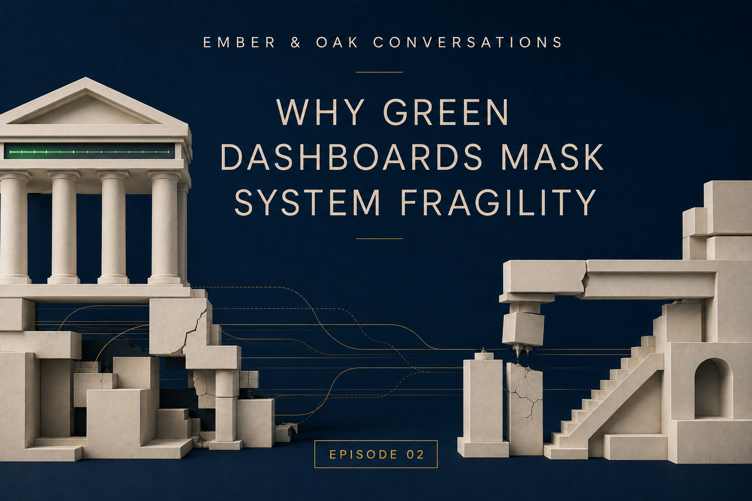 Why Green Dashboards Mask System Fragility