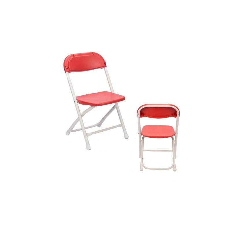 Children's Folding Chairs for Rent Red