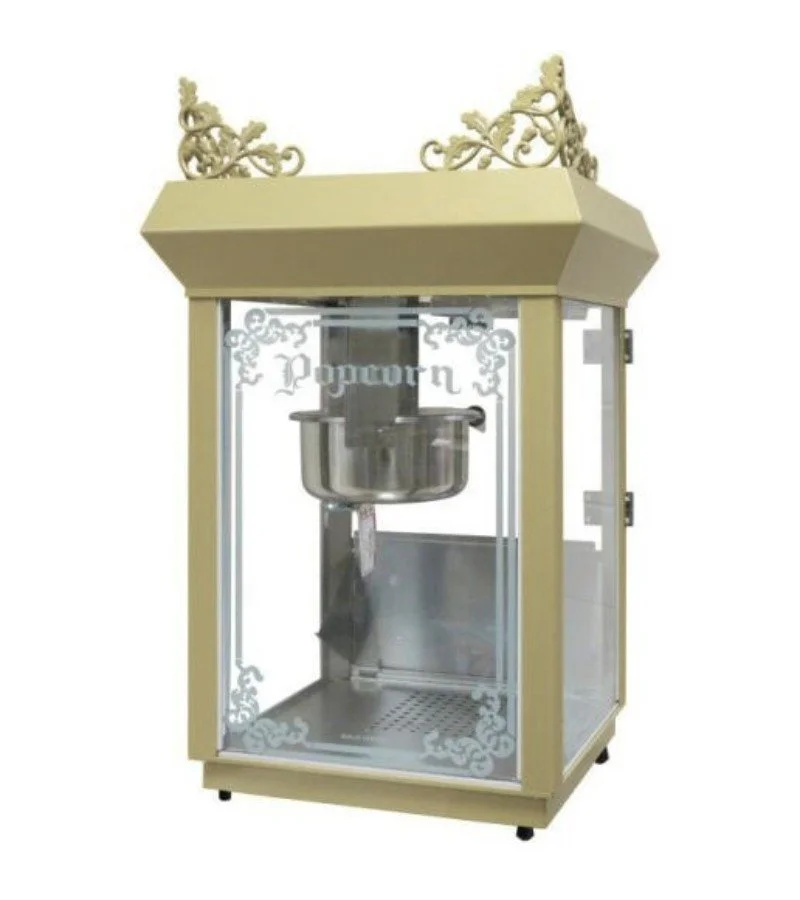 Antique Gold 6 oz Table Top Popcorn Machine Rental